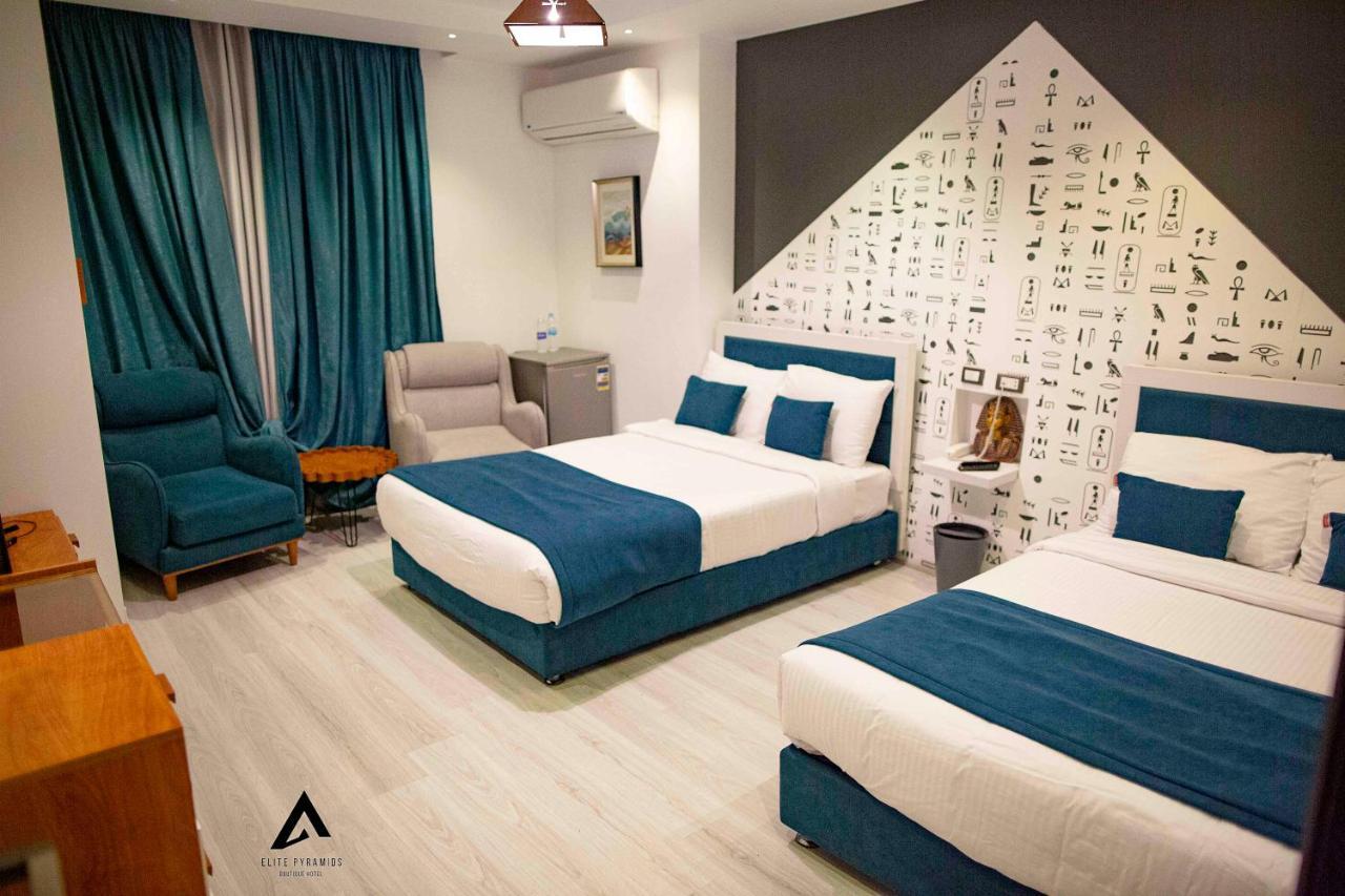 Elite Pyramids Boutique Hotel Kafret el-Gabal Exterior foto